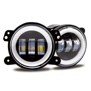 3 Inch Fog Lamp With Yellow Ring Light (2Pcs set)